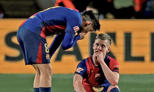 阿斯：巴薩希望奧爾莫周四融入團(tuán)隊(duì)訓(xùn)練，在戰(zhàn)萊加內(nèi)斯時(shí)出場(chǎng)