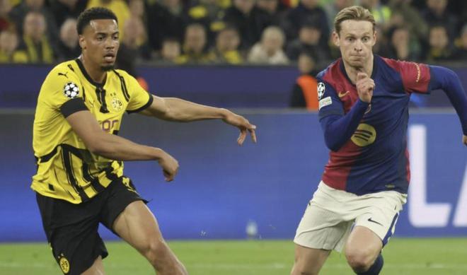 巴薩多特兩回合跑動(dòng)距離平，次回合多特多跑10km。