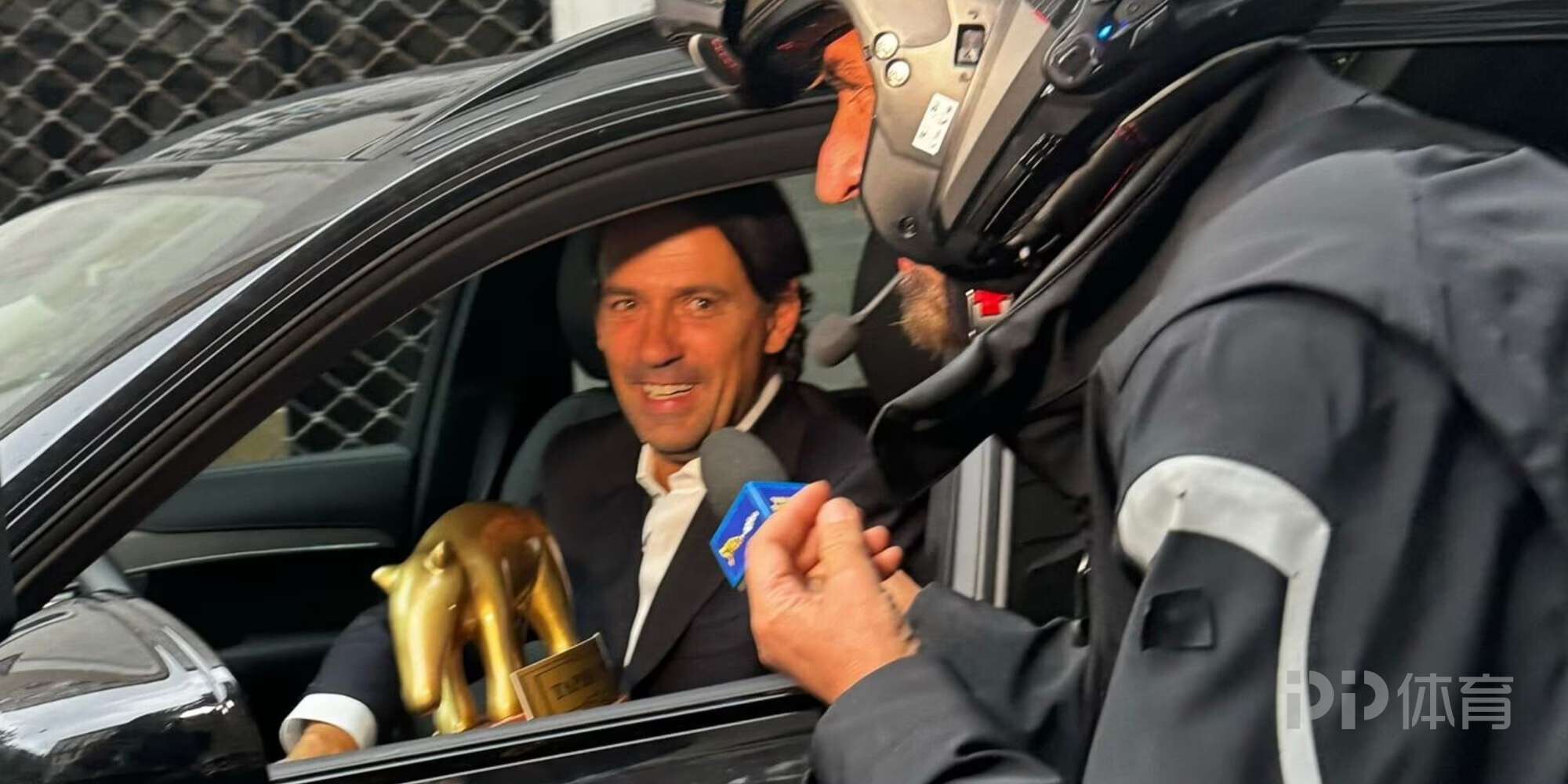 歐冠大比分失利，因扎吉獲頒超大金貘獎