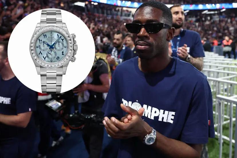 馬卡：登貝萊鐘愛勞力士手表，而納賽爾平常佩戴百達翡麗手表