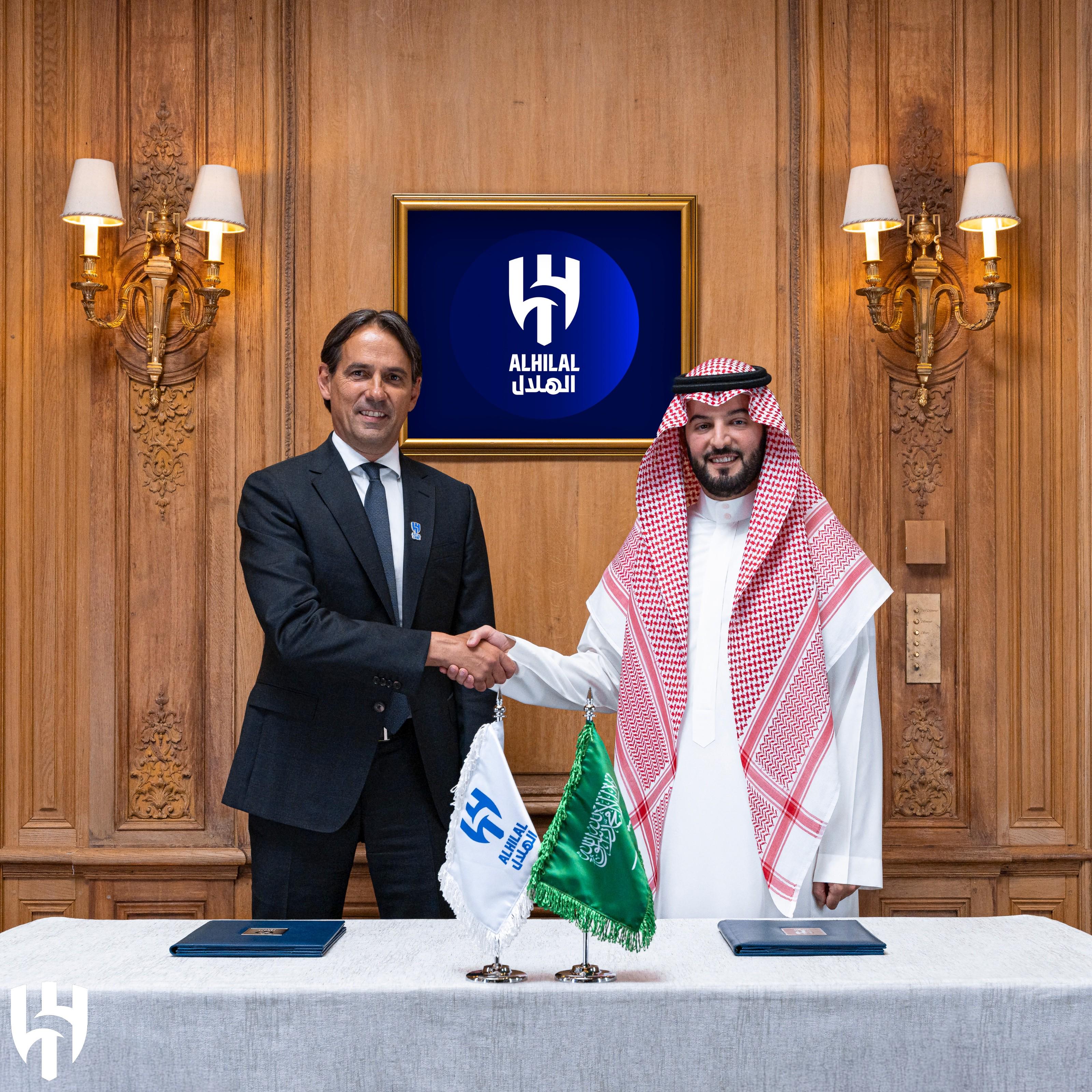 官方：小因扎吉出任利雅得新月主教練，據(jù)悉年薪2600萬歐