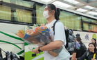 中國女籃亮相，張子宇花捧高挑，楊力維酷，楊舒予帥氣。