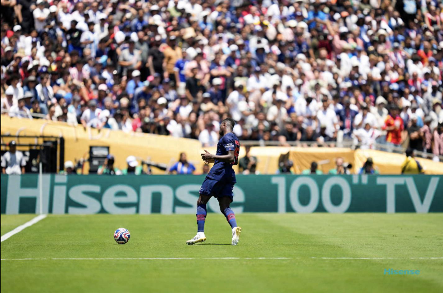 世俱杯：沖擊五冠王！巴黎4-0大勝十人馬競(jìng)，韓國(guó)球員李剛?cè)蔬M(jìn)球