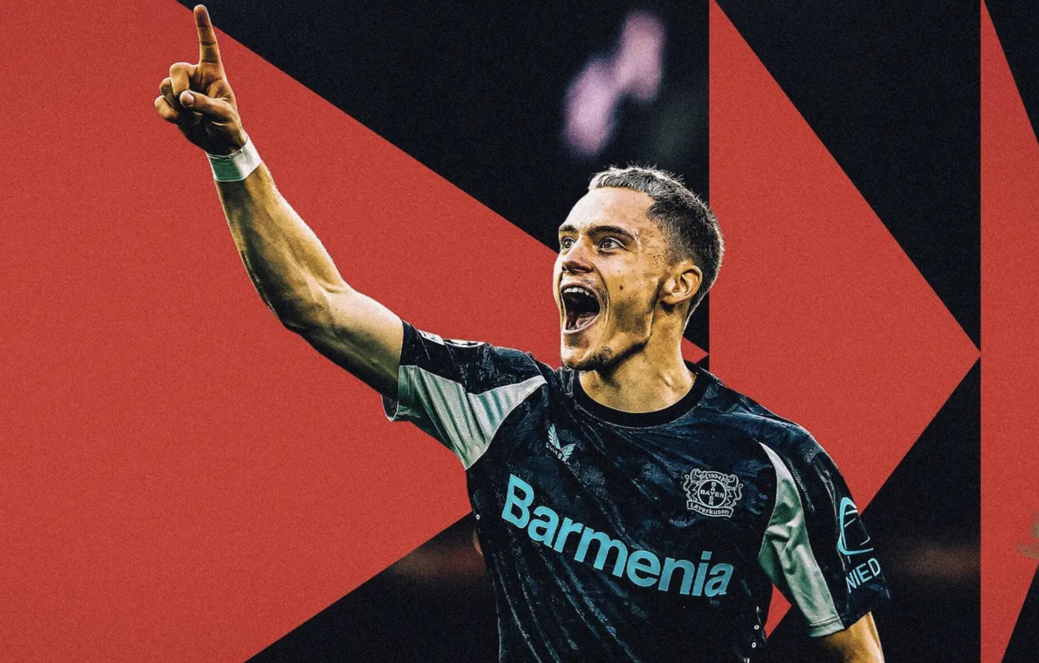 TA：早在去年11月藥廠客戰(zhàn)利物浦時(shí)，維爾茨便對(duì)后者心生好感