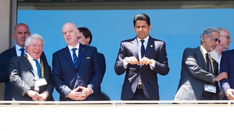 RMC：納賽爾觀賽期間和安東內(nèi)拉有過(guò)短暫交談，未與梅西見(jiàn)面