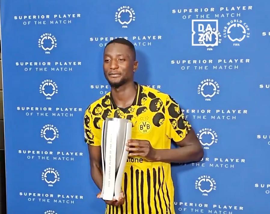 梅開二度助多特晉級8強，吉拉西當(dāng)選與蒙特雷一役全場最佳