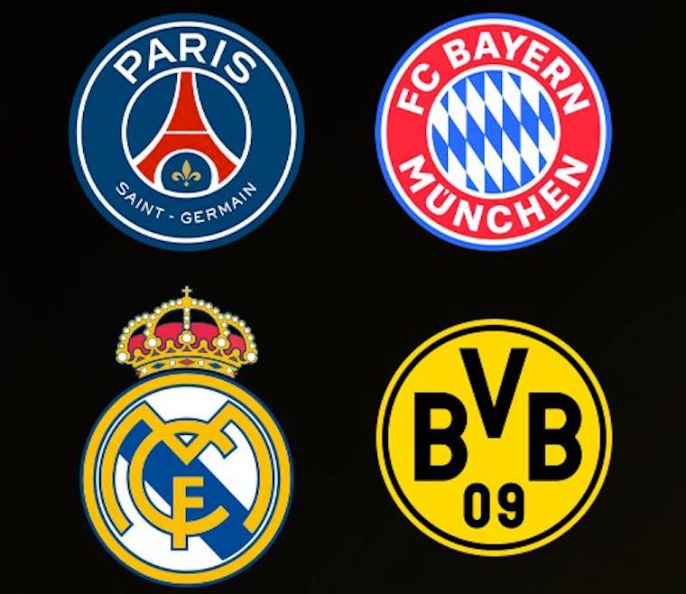 世俱杯8強下半?yún)^(qū)復(fù)制23-24賽季歐冠4強，對陣變?yōu)閯僬吆蛿≌呓M