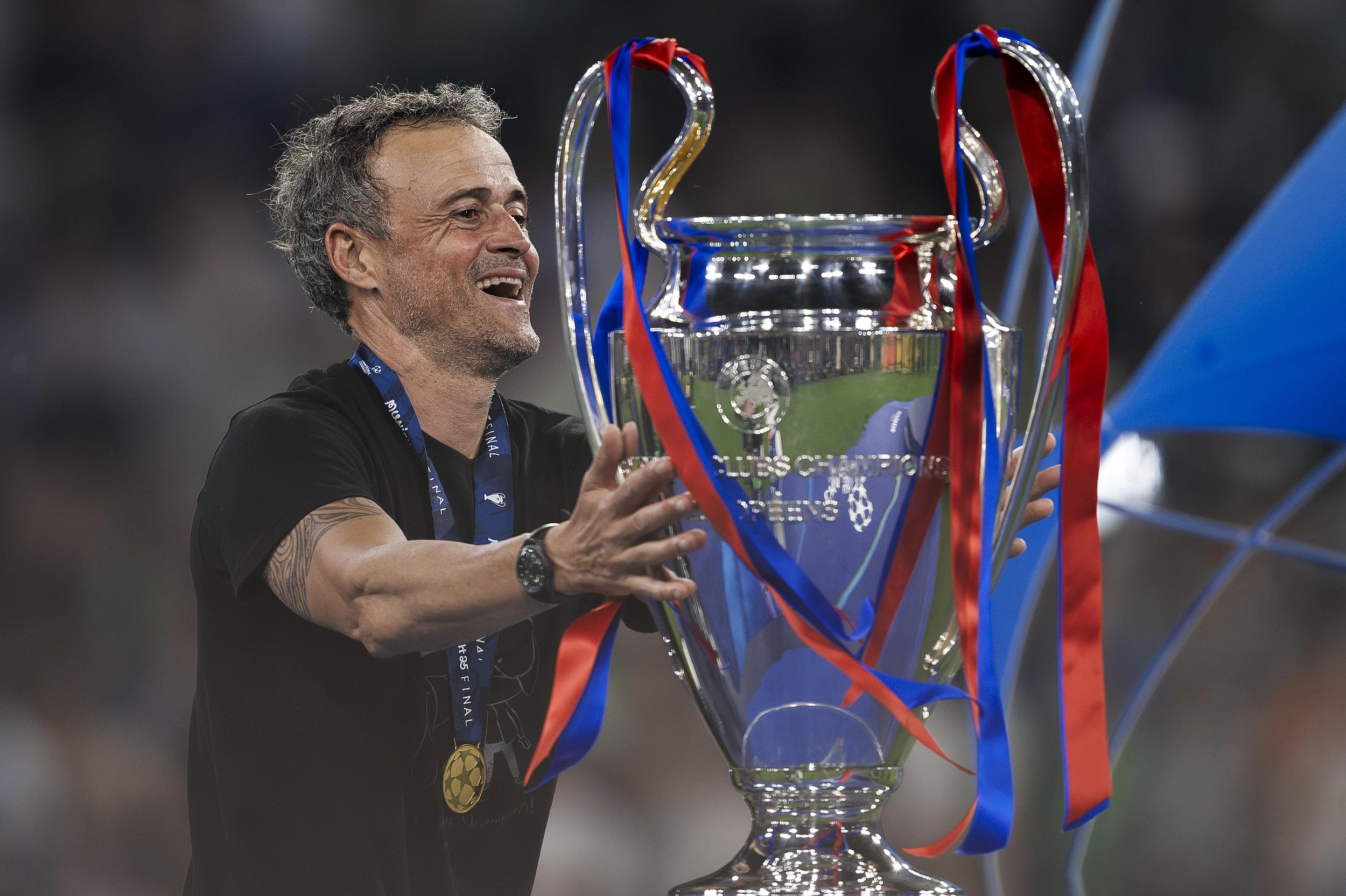 恩里克此前曾在兩賽季歐冠中迎戰(zhàn)拜仁，最終都成功奪冠