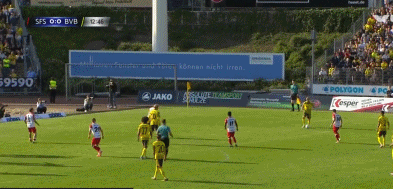 多特半場大勝希根6-1，布蘭科雙響，阿德耶米進(jìn)球。