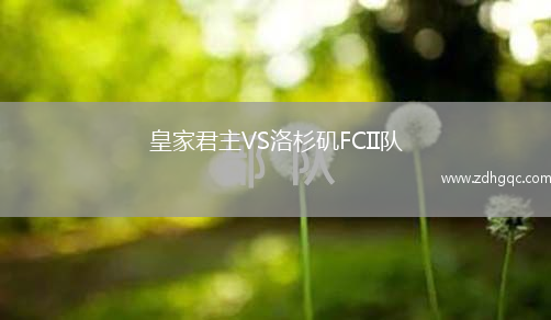 皇家君主VS洛杉磯FCII隊
